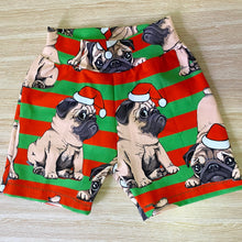 Load image into Gallery viewer, Bah Hum Pug Boys shorts with t-shirt
